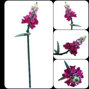 LEGO Botanical Flowers - 1 pcs Snapdragon - Curved - Individual Sale - 10280